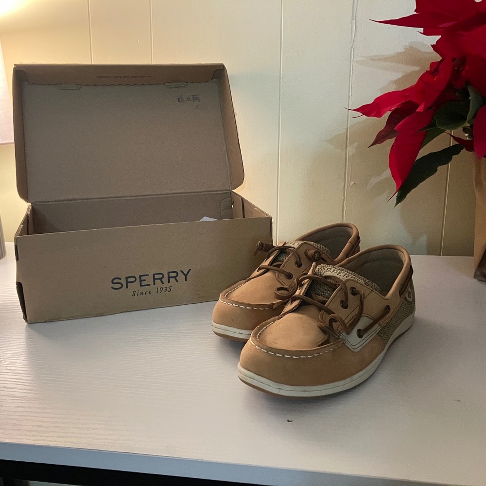 Sperry Shoes, Songfish/Linen/Oat